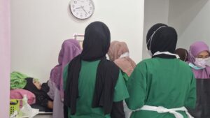Ibu Nuraini melahirkan dadakan di ruang ANC RBC