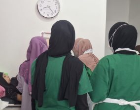Ibu Nuraini melahirkan dadakan di ruang ANC RBC